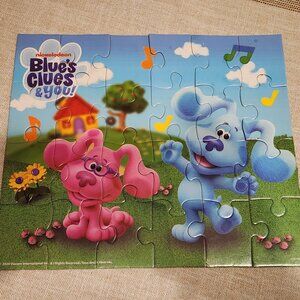 TWO Blue's Clues puzzles, no box